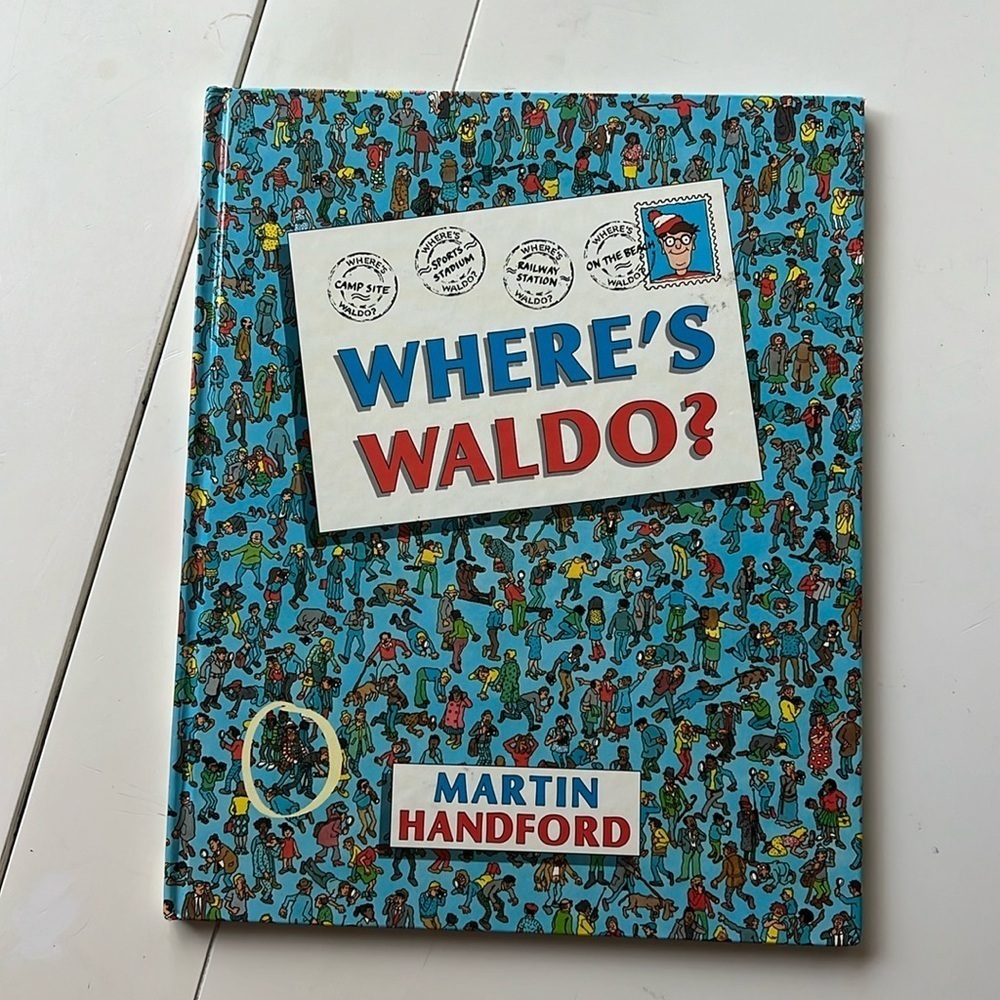 Vintage WHERE'S WALDO book